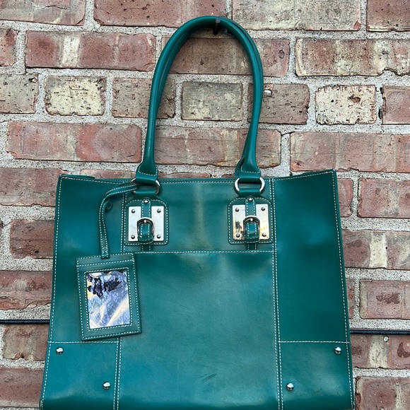 Wilsons Leather Handbags - Wilson Leather Vintage Teal Green bag